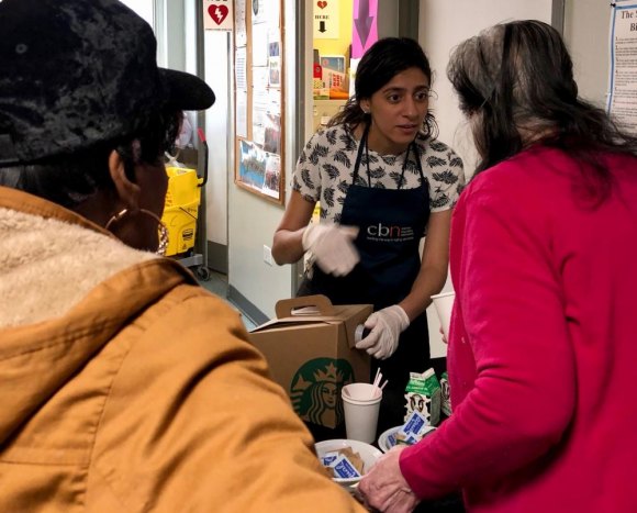 Scenes from Carter Burden Network's Senior Resource Fair Signal Success A key to CBN's success on Roosevelt Island, Community Outreach Director Yulisa Santana served coffee supplied by Starbucks.